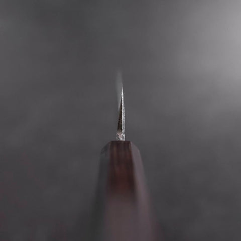 Funayuki Sabaki Blue Steel #2 Kurouchi Ebony Handle 165mm-[Musashi]-[Japanese-Kitchen-Knives]