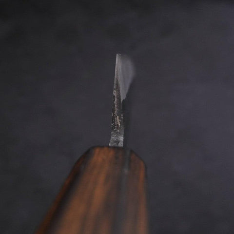 Funayuki Sabaki Blue Steel #2 Kurouchi Mango Sumi Urushi 180mm