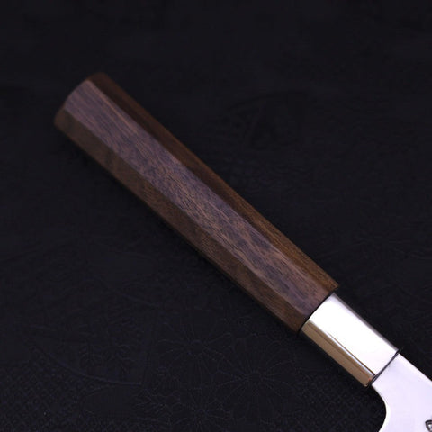 Funayuki Silver Steel #3 Hamachidori Walnut Handle 165mm-[Musashi]-[Japanese-Kitchen-Knives]
