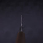 Funayuki Silver Steel #3 Origami Kazaguruma Walnut Handle 165mm-[Musashi]-[Japanese-Kitchen-Knives]