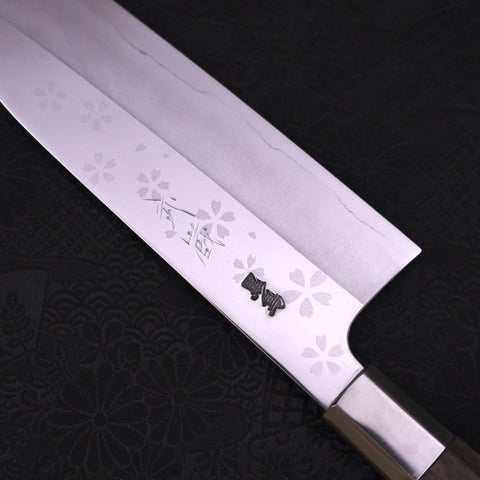 Funayuki Silver Steel #3 Sakura Mango de Nogal 165mm