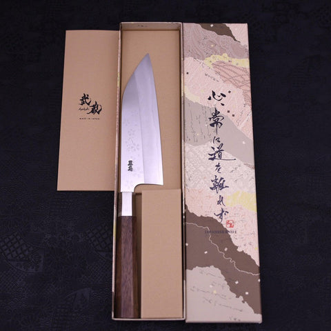 Funayuki Silver Steel #3 Sakura Mango de Nogal 165mm