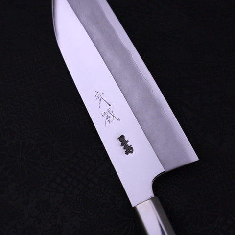 Funayuki Silver Steel #3 Walnut Handle 165mm-[Musashi]-[Japanese-Kitchen-Knives]