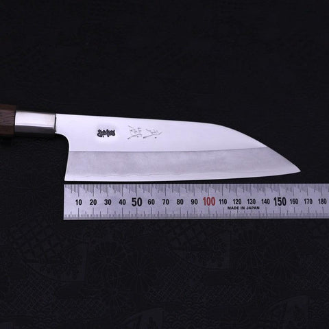 Funayuki Silver Steel #3 Walnut Handle 165mm-[Musashi]-[Japanese-Kitchen-Knives]
