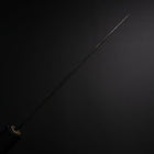 Funayuki White Steel #2 Kurouchi Buffalo Magnolia Handle 150mm-[Musashi]-[Japanese-Kitchen-Knives]