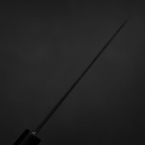 Funayuki White Steel #2 Kurouchi Buffalo Magnolia Handle 155mm-[Musashi]-[Japanese-Kitchen-Knives]