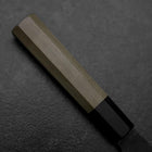 Funayuki White Steel #2 Kurouchi Buffalo Magnolia Handle 155mm-[Musashi]-[Japanese-Kitchen-Knives]