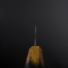 Funayuki White Steel #2 Kurouchi Yaki Urushi Handle 155mm (6.1”)-[Musashi]-[Japanese-Kitchen-Knives]