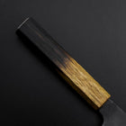 Funayuki White Steel #2 Kurouchi Yaki Urushi Handle 155mm (6.1”)-[Musashi]-[Japanese-Kitchen-Knives]