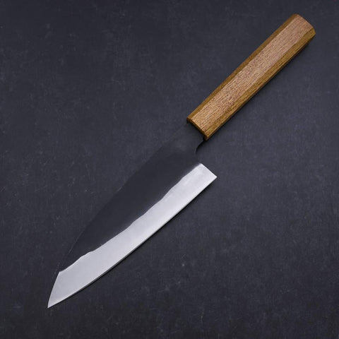 Funayuki White Steel #2 Kurouchi Oak Handle 155mm-[Musashi]-[Japanese-Kitchen-Knives]