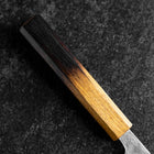 Gyuto 440C Nashiji Damascus Yaki Urushi Handle 210mm-[Musashi]-[Japanese-Kitchen-Knives]