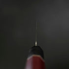 Gyuto AUS-10 Damascus Red Cherry Handle 210mm-[Musashi]-[Japanese-Kitchen-Knives]