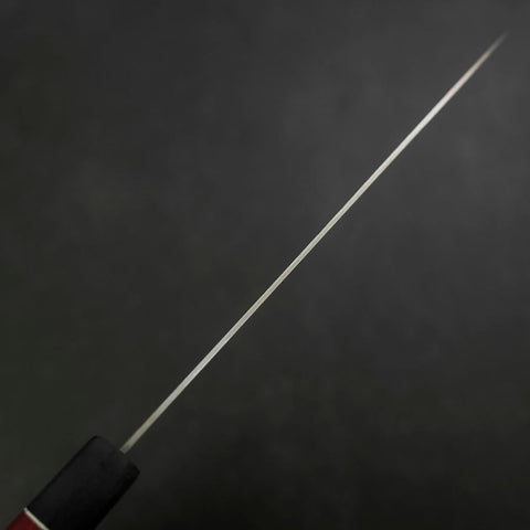 Gyuto AUS-10 Damascus Red Cherry Handle 210mm-[Musashi]-[Japanese-Kitchen-Knives]