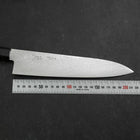 Gyuto AUS-10 Damascus Red Cherry Handle 210mm-[Musashi]-[Japanese-Kitchen-Knives]