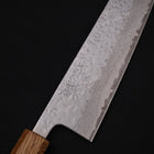 Gyuto AUS-10 Mirror Tsuchime Damascus Yaki-Urushi Handle 240mm-[Musashi]-[Japanese-Kitchen-Knives]