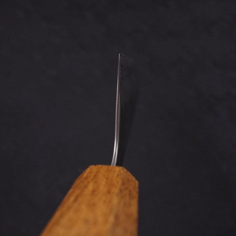 Gyuto AUS-10 Mirror Tsuchime Damascus Yaki-Urushi Handle 240mm-[Musashi]-[Japanese-Kitchen-Knives]