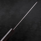 Gyuto AUS-10 Nashiji Damascus Ebony Handle 180mm-[Musashi]-[Japanese-Kitchen-Knives]