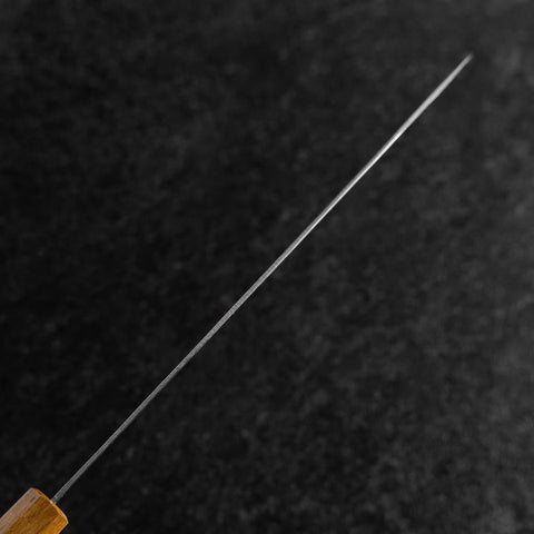 Gyuto AUS-10 Nawame Damascus Yaki Urushi Handle 240mm (9.4”)-[Musashi]-[Japanese-Kitchen-Knives]