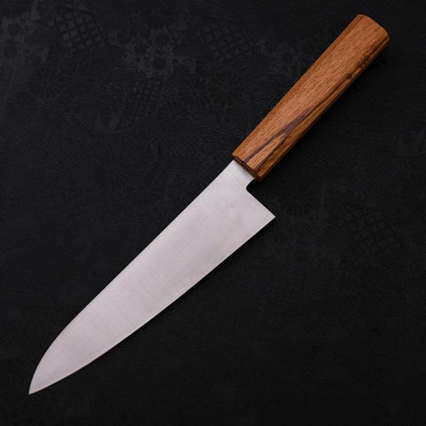 Gyuto AUS-10 Polished Oak Handle 180mm