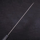 Gyuto AUS-10 Tsuchime Damascus Dark-Blue Urushi Handle 240mm-[Musashi]-[Japanese-Kitchen-Knives]