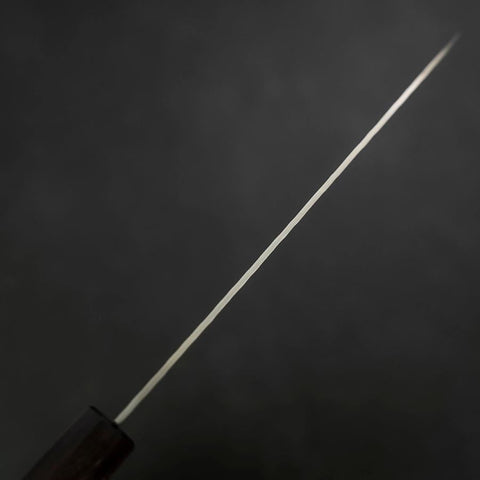 Gyuto AUS-10 Tsuchime Damascus Shitan Walnut Handle 180mm (7”)