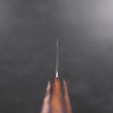 Gyuto AUS-10 Tsuchime Damasco Mango Sumi Urushi 240 mm