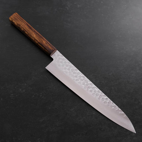Gyuto AUS-10 Tsuchime Damasco Mango Sumi Urushi 240 mm