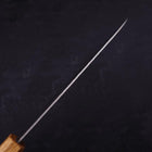 Gyuto AUS-10 Tsuchime Damascus Yaki Urushi Handle 180mm-[Musashi]-[Japanese-Kitchen-Knives]