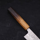 Gyuto AUS-10 Tsuchime Damascus Yaki Urushi Handle 180mm-[Musashi]-[Japanese-Kitchen-Knives]