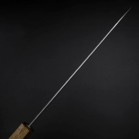 Gyuto AUS-10 Tsuchime Damascus Yaki Urushi Handle 210mm (8.3”)-[Musashi]-[Japanese-Kitchen-Knives]