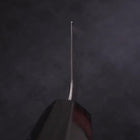 Gyuto AUS-10 Wave Nickel Damascus Buffalo Magnolia Handle 210mm-[Musashi]-[Japanese-Kitchen-Knives]