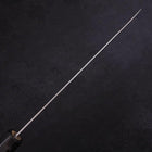 Gyuto AUS-10 Wave Nickel Damascus Buffalo Magnolia Handle 210mm-[Musashi]-[Japanese-Kitchen-Knives]