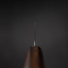 Gyuto AUS-10 Wave Nickel Damascus Sumi Urushi Handle 210mm (8.3”)-[Musashi]-[Japanese-Kitchen-Knives]