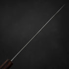 Gyuto AUS-10 Wave Nickel Damascus Sumi Urushi Handle 210mm (8.3”)-[Musashi]-[Japanese-Kitchen-Knives]