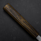 Gyuto AUS-10 Wave Nickel Damascus Sumi Urushi Handle 210mm (8.3”)-[Musashi]-[Japanese-Kitchen-Knives]