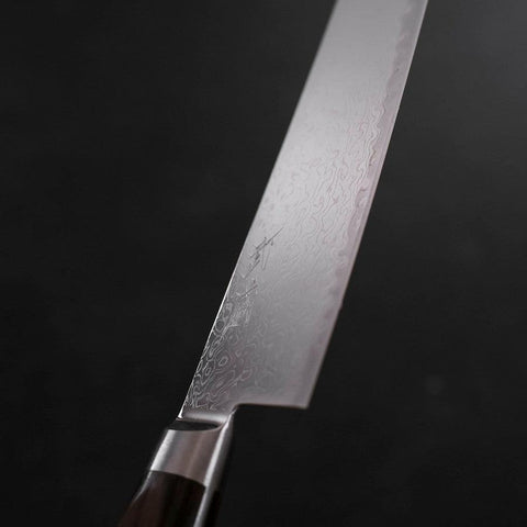 Gyuto AUS-10 Damasco Níquel Ondulado Mango Occidental 210mm
