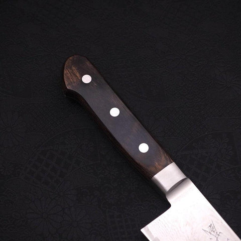 Gyuto AUS-10 Damasco Níquel Ondulado Mango Occidental 240mm