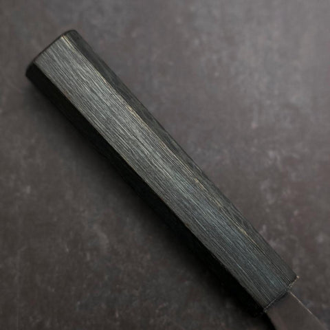 Gyuto Blue Steel #1 Kurouchi Dark Blue Urushi Handle 170mm (6.7”)