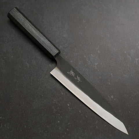 Gyuto Blue Steel #1 Kurouchi Dark Blue Urushi Handle 170mm (6.7”)