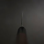Gyuto Blue Steel #2 Kurouchi Buffalo Ebony Handle 210mm (8.3”)-[Musashi]-[Japanese-Kitchen-Knives]