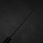 Gyuto Blue Steel #2 Kurouchi Chokin Crane Buffalo Ebony Handle 210mm-[Musashi]-[Japanese-Kitchen-Knives]