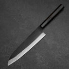 Gyuto Blue Steel #2 Kurouchi Chokin Dragon Buffalo Ebony Handle 210mm (8.3”)-[Musashi]-[Japanese-Kitchen-Knives]