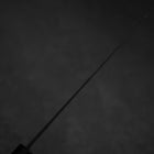 Gyuto Blue Steel #2 Kurouchi Chokin Hannya Buffalo Ebony Handle 210mm-[Musashi]-[Japanese-Kitchen-Knives]
