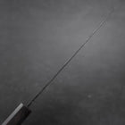 Gyuto Blue Steel #2 Kurouchi Ebony Handle 210mm (8.3”)-[Musashi]-[Japanese-Kitchen-Knives]