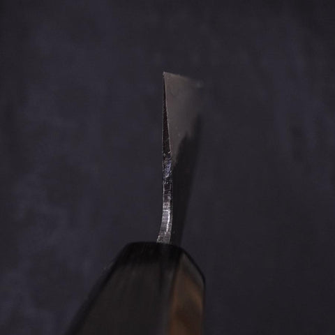Gyuto Blue Super Kurouchi Mango de Ébano con Cuerno de Búfalo 180mm