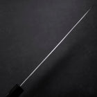 Gyuto Blue Steel #1 Suminagashi Buffalo Ebony Handle 240mm (9.4”)-[Musashi]-[Japanese-Kitchen-Knives]