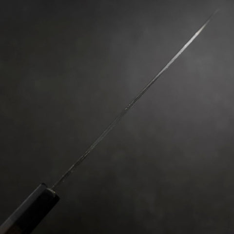 Gyuto Blue Steel #2 Kurouchi Buffalo Ebony Handle 210mm (8.3”)