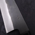 Gyuto Blue Steel #2 Kurouchi Chokin Dragon Buffalo Ebony Handle 210mm-[Musashi]-[Japanese-Kitchen-Knives]