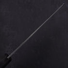 Gyuto Blue Steel #2 Kurouchi Chokin Dragon Buffalo Ebony Handle 210mm-[Musashi]-[Japanese-Kitchen-Knives]