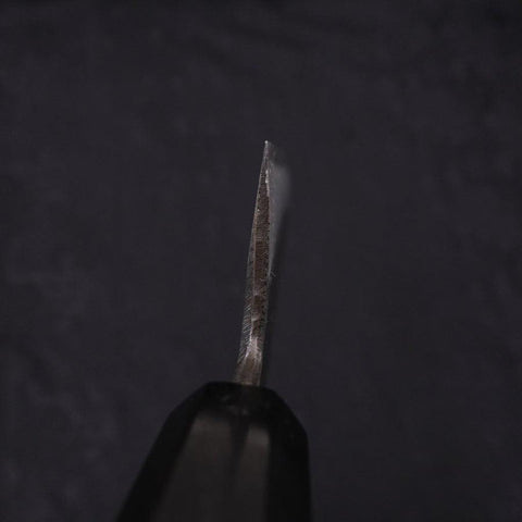 Gyuto Blue Steel #2 Kurouchi Chokin Dragon Buffalo Ebony Handle 240mm-[Musashi]-[Japanese-Kitchen-Knives]